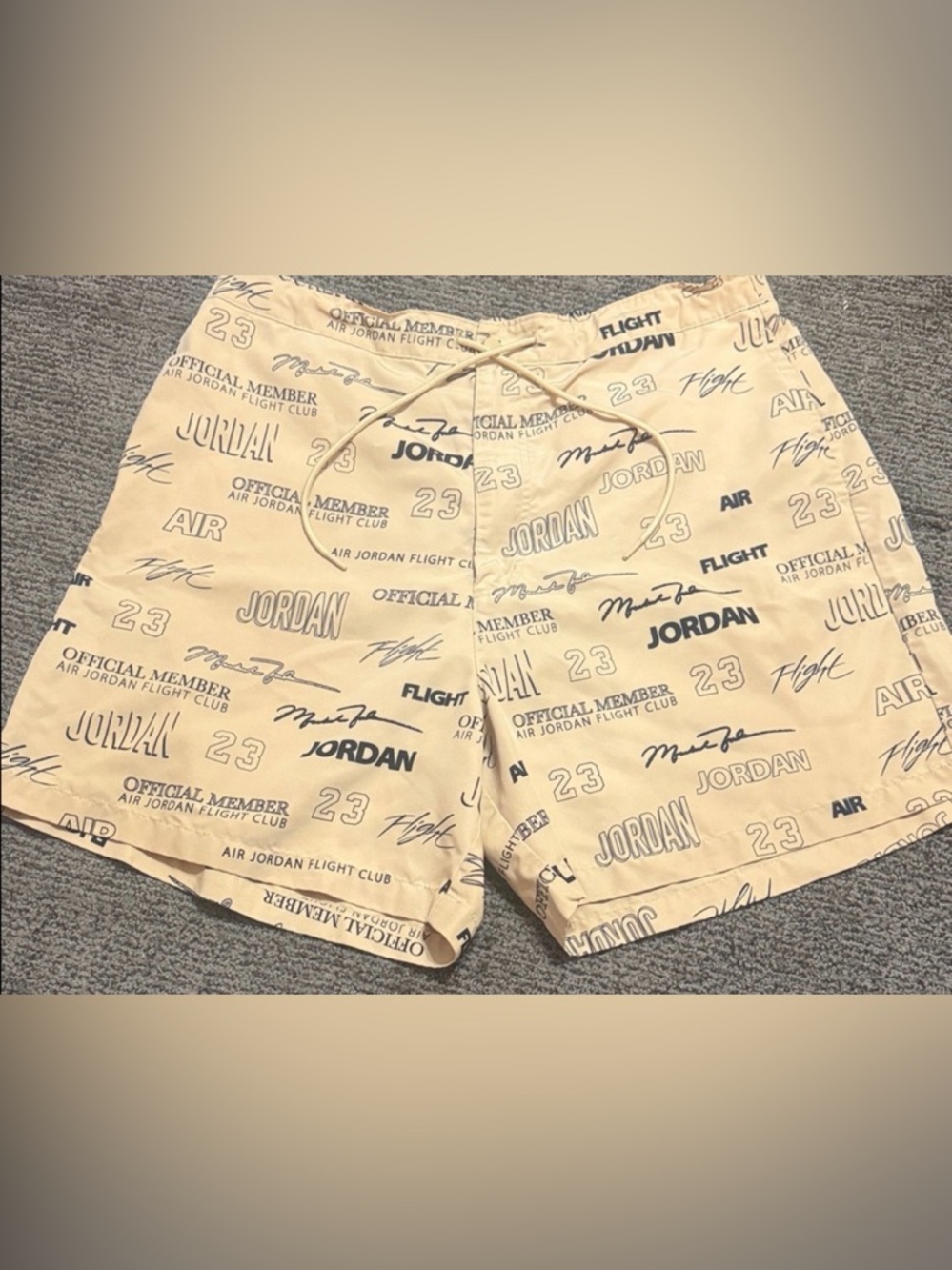 NIKE AIR JORDAN OFFICIAL MEMBER FIGHT CLUB 23. MENS SHORTS XXL